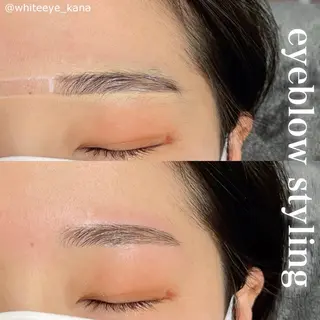 アイブロウ WHITELASH 🤍KANAの眉毛・アイブロウイメージ