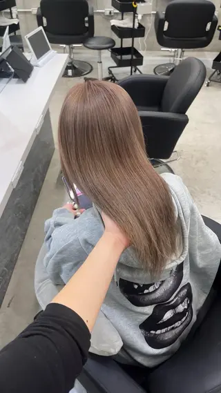 カラー KANNA🩵 /nico心斎橋のヘアスタイル