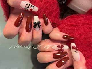 ロング アトリエAIHA★ フィルイン推奨サロンのネイルデザイン
