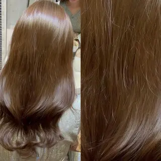 ロング カラー 松田 優作のヘアスタイル