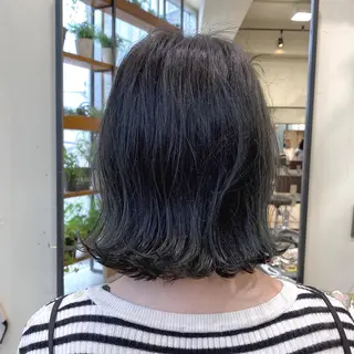 ミディアム カラー ヘアアレンジ 【ダメージレス施術】 【透明感】北村 拓也のヘアスタイル