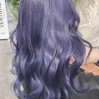 ロング MOMO艶髪 🩵モテカラーのヘアスタイル