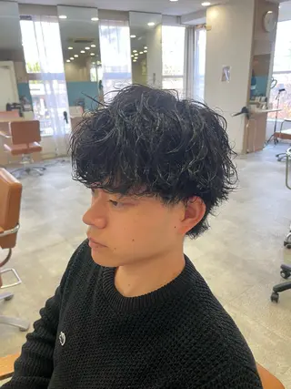 パーマ カット/パーマ/カラ ー清本耕介のヘアスタイル