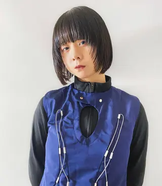 ショート カラー レイヤー/パーマ /ウルフ/nabeのヘアスタイル