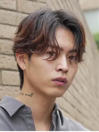 ショート パーマ メンズ fifthパーマ特化 ユウリのヘアスタイル