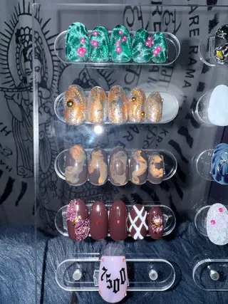 ネイル posa nail モエミのネイルデザイン