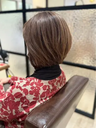ショート 松山 麻一のヘアスタイル