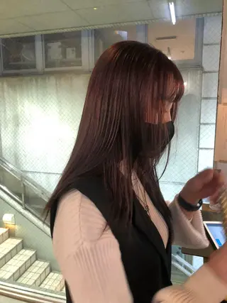 カラー 竹内 絢香のヘアスタイル