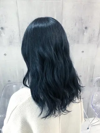 ロング カラー 【毎朝セット3分】 メンズパーマ　真人のヘアスタイル