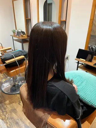 ロング パーマ 大人女子&髪改善専門 Nobuフリーランスのヘアスタイル