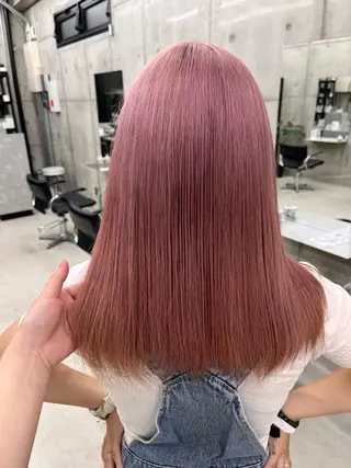 ロング 中道 晶のヘアスタイル
