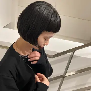ショート パーマ KAWATOKO MISUZUのヘアスタイル