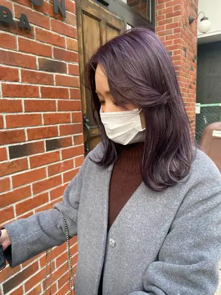 ロング 髪質改善韓国レイヤー SHIORI🦋のヘアスタイル