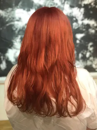 ロング カラー AYAKA 下北沢suuのヘアスタイル