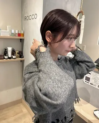 ショート カラー kanami - ROCCO -のヘアスタイル