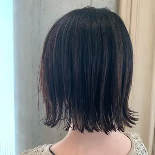 ミディアム サソウ ユリエ🥥のヘアスタイル