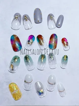 ネイル Nail salon Dejavu 🌿のネイルデザイン