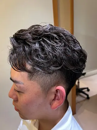 ショート メンズパーマ特化型 ✂️Yusuke✂️のヘアスタイル