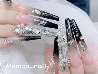 ネイル MoMoA Nail ネイル長さ出し専門店のネイルデザイン