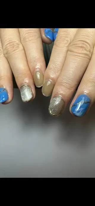 ショート shandy nailのネイルデザイン
