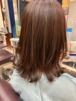 セミロング GOSSIP信国 瑞絵のヘアスタイル