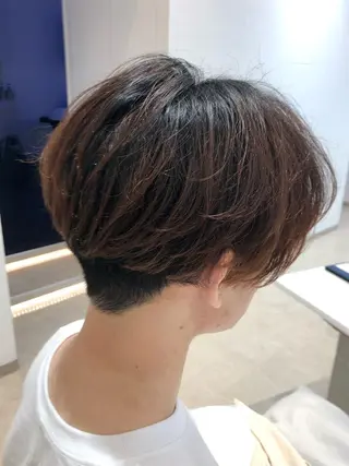 ショート メンズ 小林 優太　メンズパーマ✨のヘアスタイル