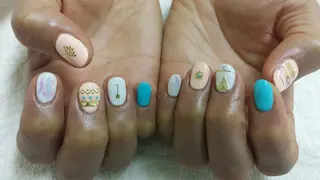 ネイル 河野ちえ (雑誌掲載サロン)のネイルデザイン