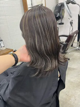 ロング 韓国風透明感カラー 💎YUI💎のヘアスタイル