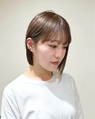 ショート カラー 韓国レイヤー RYOTAのヘアスタイル
