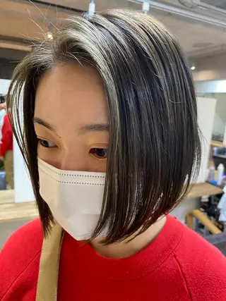 ショート カラー 坂本 裕介/パーマのヘアスタイル