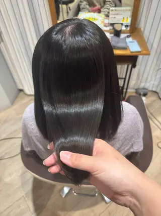セミロング やまぐち まりんのヘアスタイル