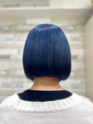 ショート カラー 看板犬がお出迎え◎ 初めてでも安心◎のヘアスタイル