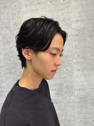 ショート パーマ メンズ メンズパーマ特化/ メッシュ/薫/店長のヘアスタイル
