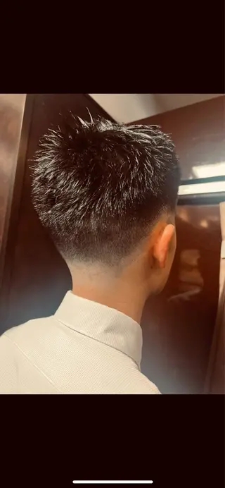 ショート メンズ 堀 真人のヘアスタイル