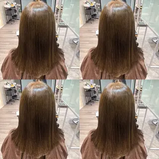 ロング センター南　髪質改善 大引　優のヘアスタイル