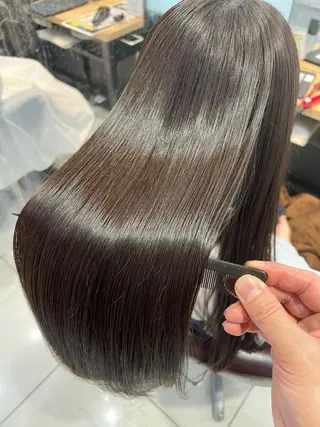ロング カラー 髪質改善✨️レイヤー クボタリョウのヘアスタイル