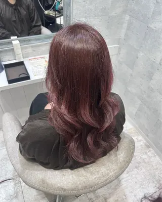 ロング カラー 西山 将太のヘアスタイル