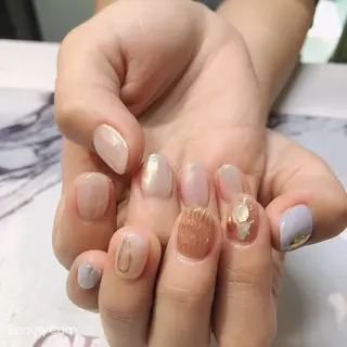 ネイル ガレンドウ 白澤 愛子のネイルデザイン