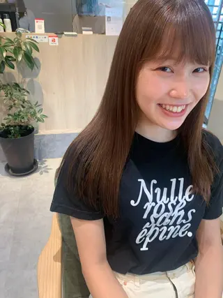 ロング カラー AO所属・RISAKO 艶髪モテヘア🎀府中のヘアスタイル