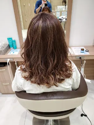 セミロング カラー カラー特化🔥中村 和貴＜Ash津田沼＞のヘアスタイル