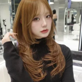 ロング 上村 光希のヘアスタイル