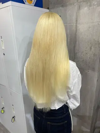 ロング カラー SHURI❤️🔥 中/韓mix ♡のヘアスタイル