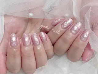 ネイル 𝐲𝐮𝐦𝐢🎀 長さ出しデザイン専門のネイルデザイン