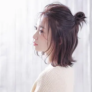 ミディアム ヘアアレンジ Maria 🫧【仙台東口】のヘアスタイル