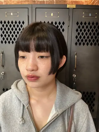 ショート メンズ 久木原 ゆりのヘアスタイル