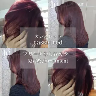 カラー 🐺韓国風メンズ特化 あさひ🐺のヘアスタイル