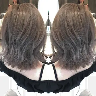 ミディアム カラー Miru by INCE HAIRのヘアスタイル