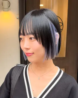 ショート カラー インナーカラー/レイ ヤーカット♡/マキシのヘアスタイル
