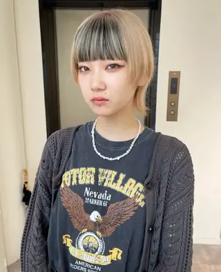 カラー airi໒꒱·ﾟ /デザインカラーのヘアスタイル