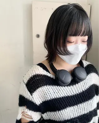 ロング カラー パーマ ヘアアレンジ メンズ キッズ ネイル マツエク・マツパ アイブロウ 🦕ウルフカット 🦕ａｋｉｈｏのヘアスタイル